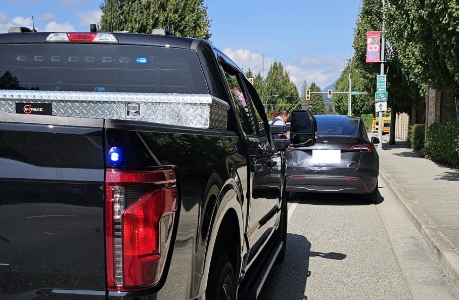 ‘N’ driver caught snoozing as car travels through Port Coquitlam