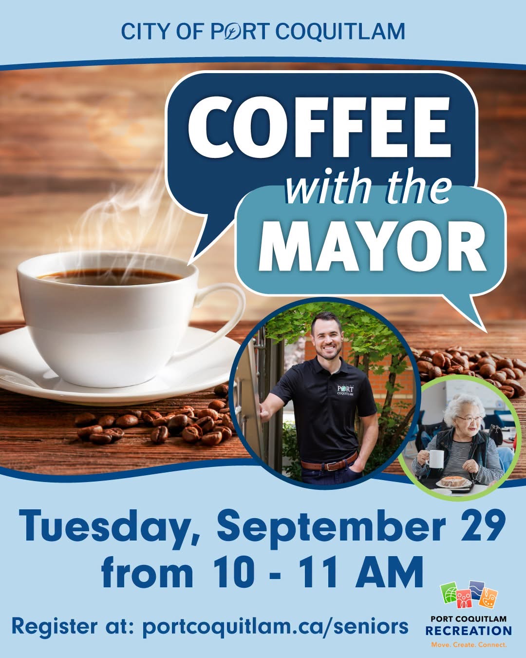 The next Coffee with the Mayor is coming up